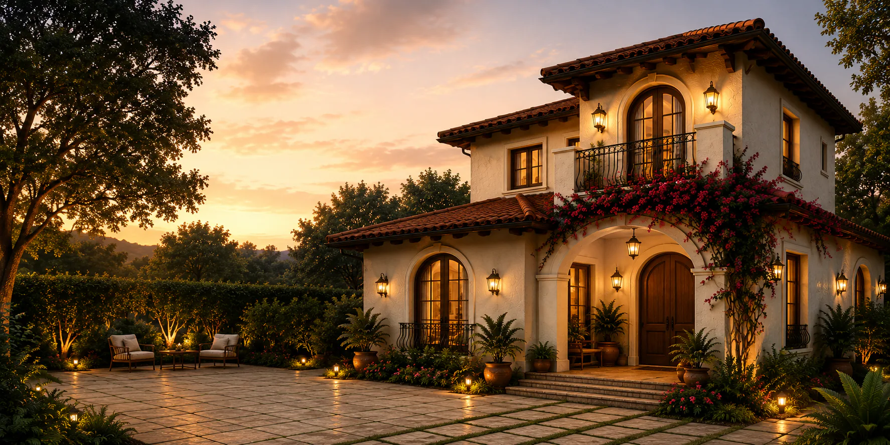 Story villa exterior
